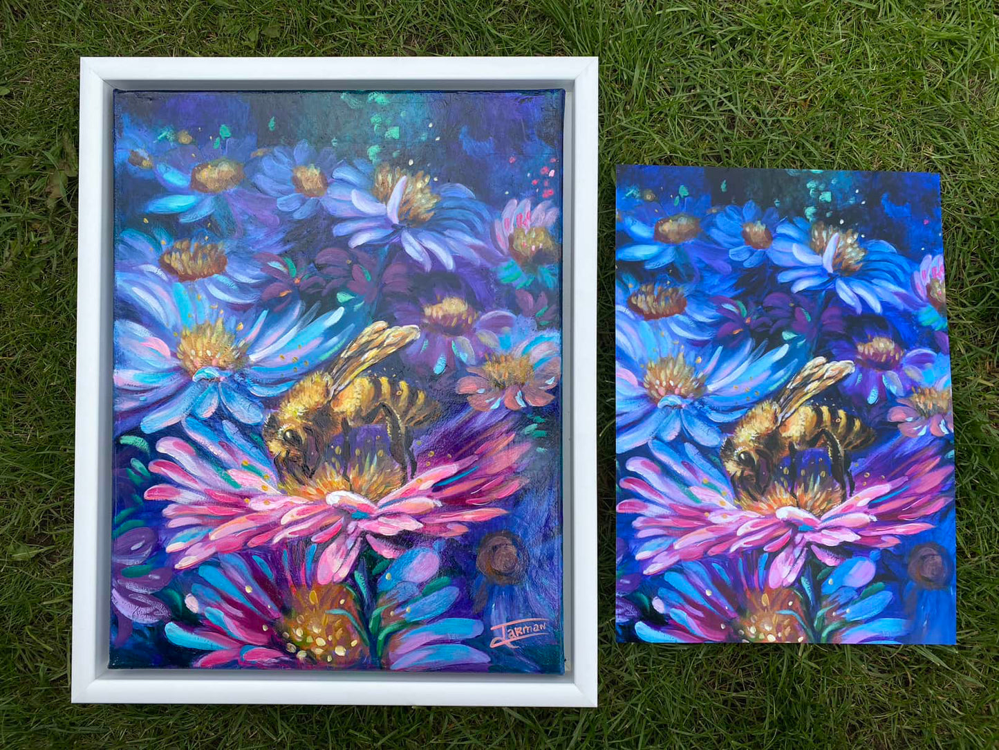 Fields of Plenty- Bee Print