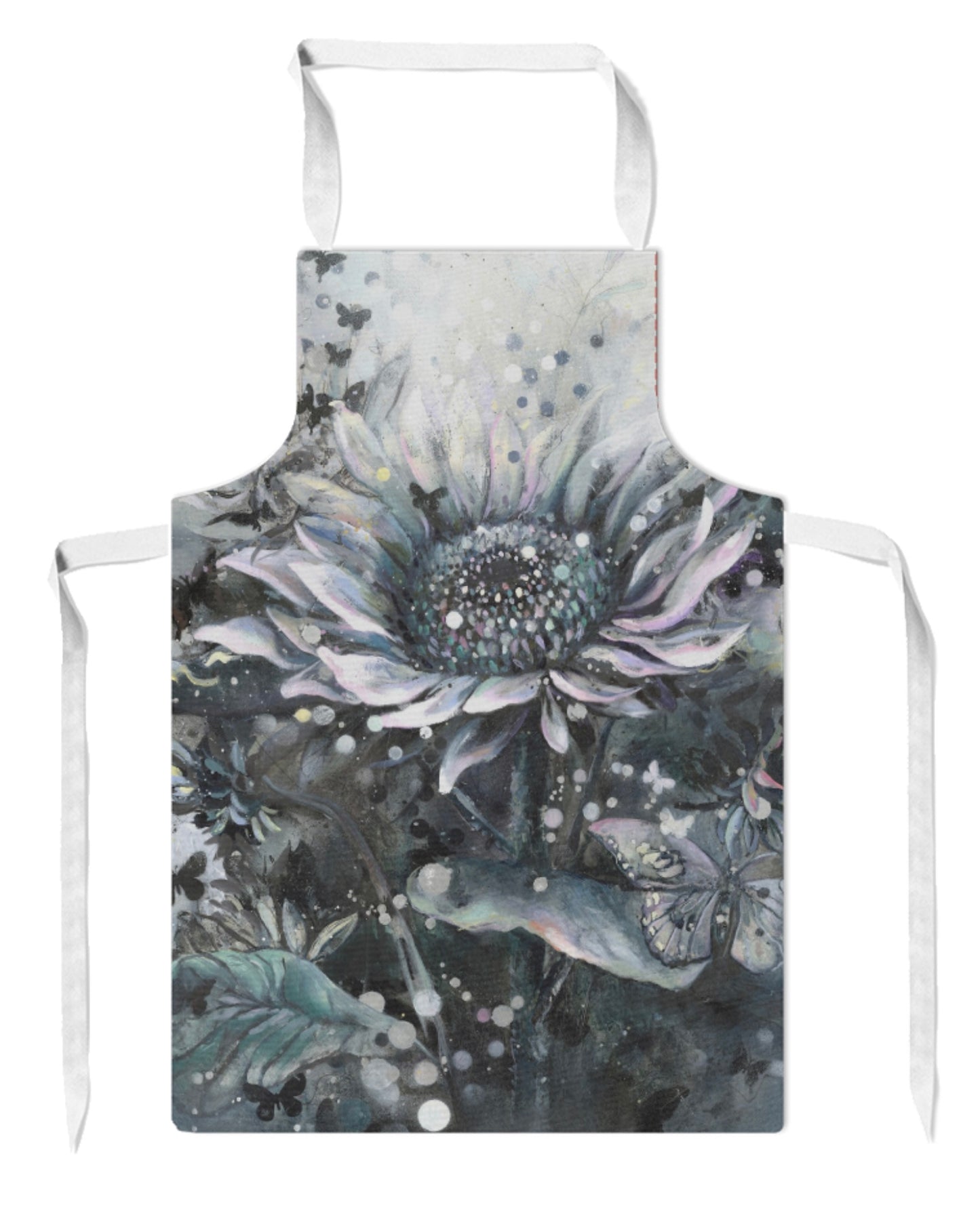 Midnight Pearl Sunflower- Apron