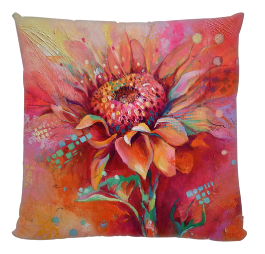 Feature Cushion- Blaze Design