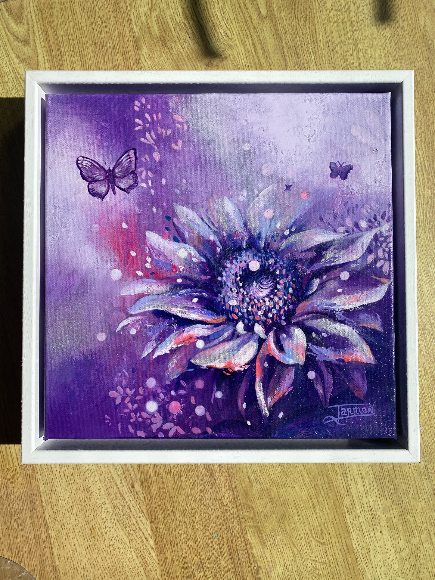 Violet Dreamscape Sunflower