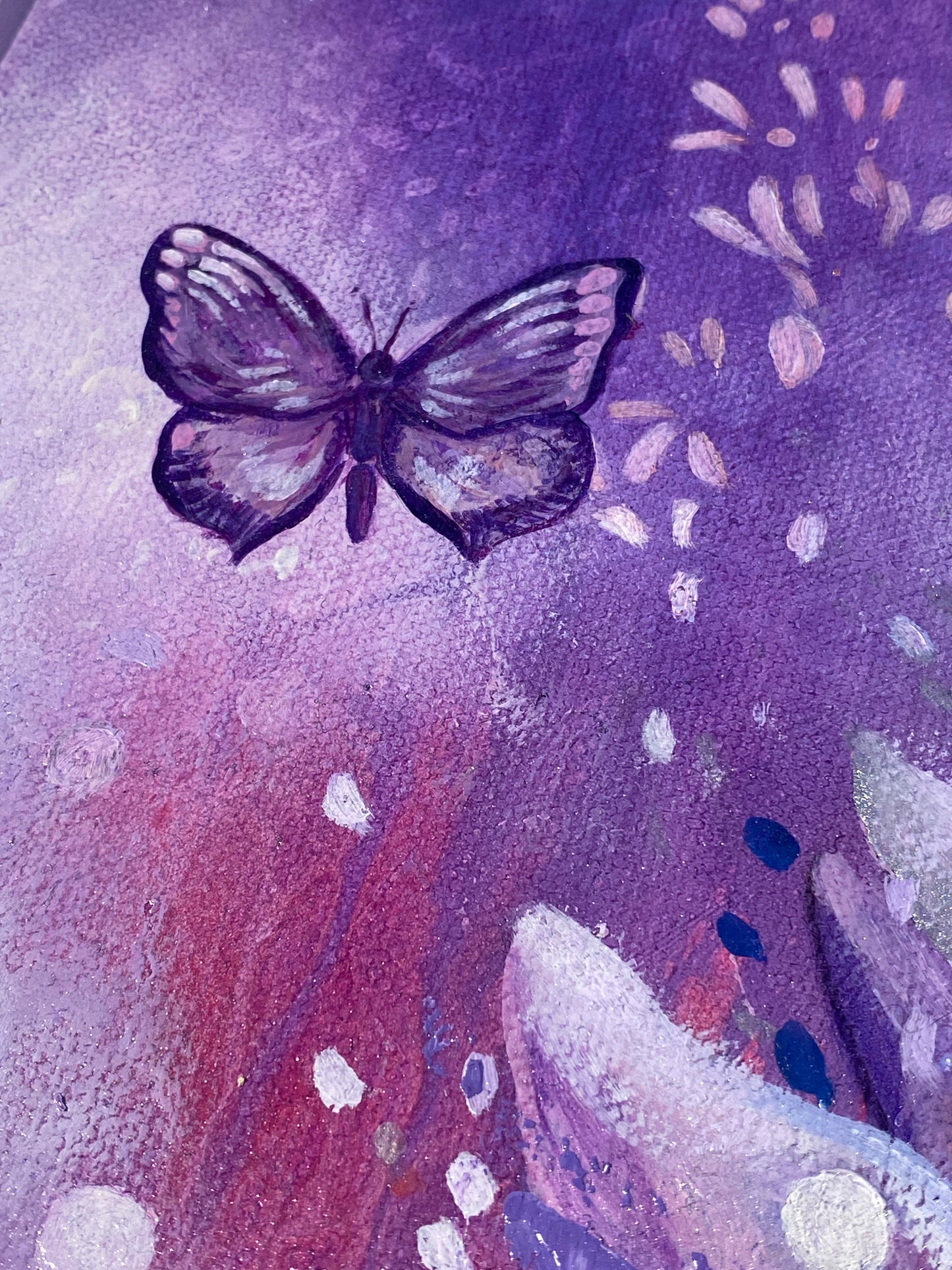 Violet Dreamscape Sunflower
