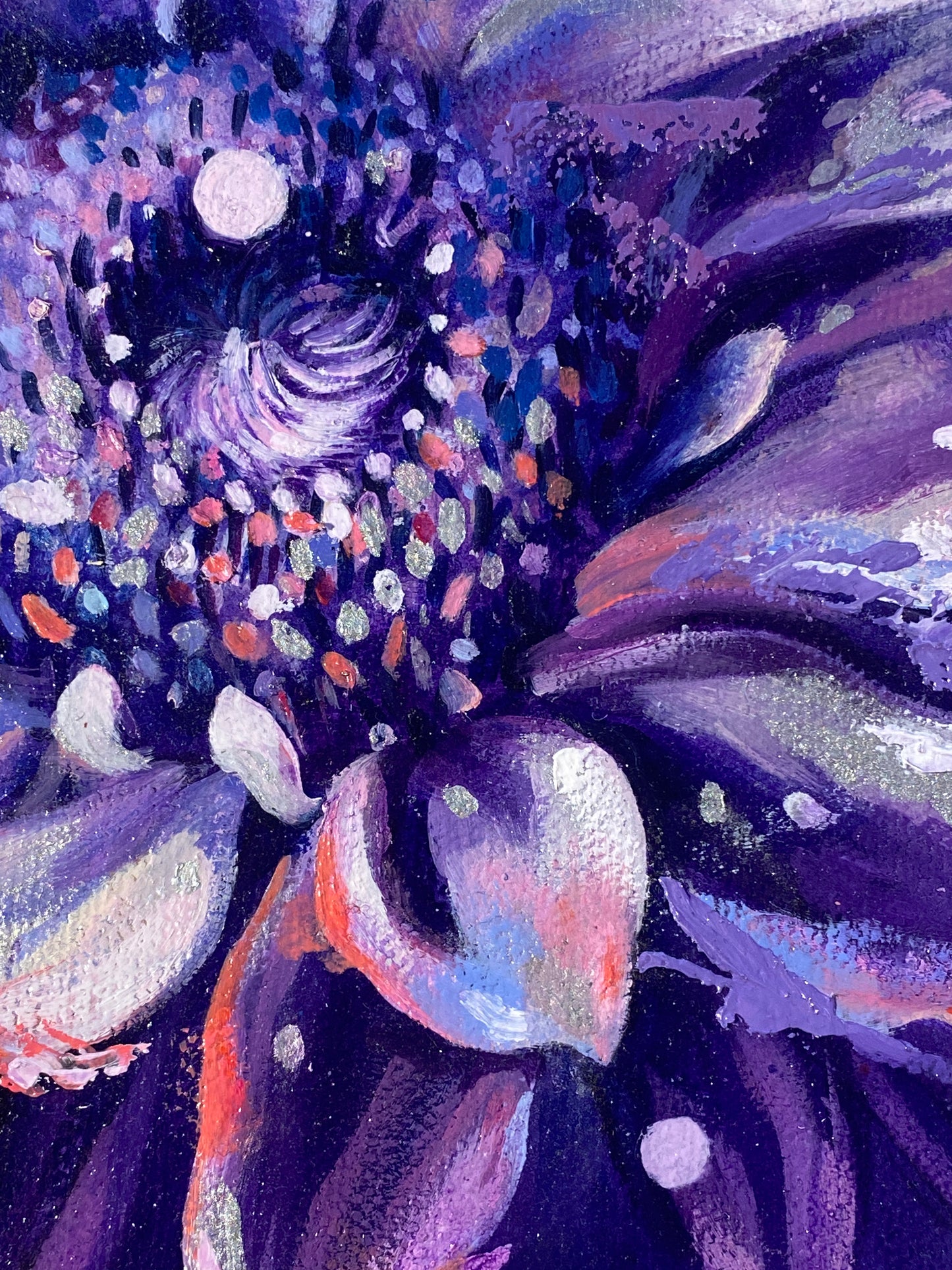 Violet Dreamscape Sunflower