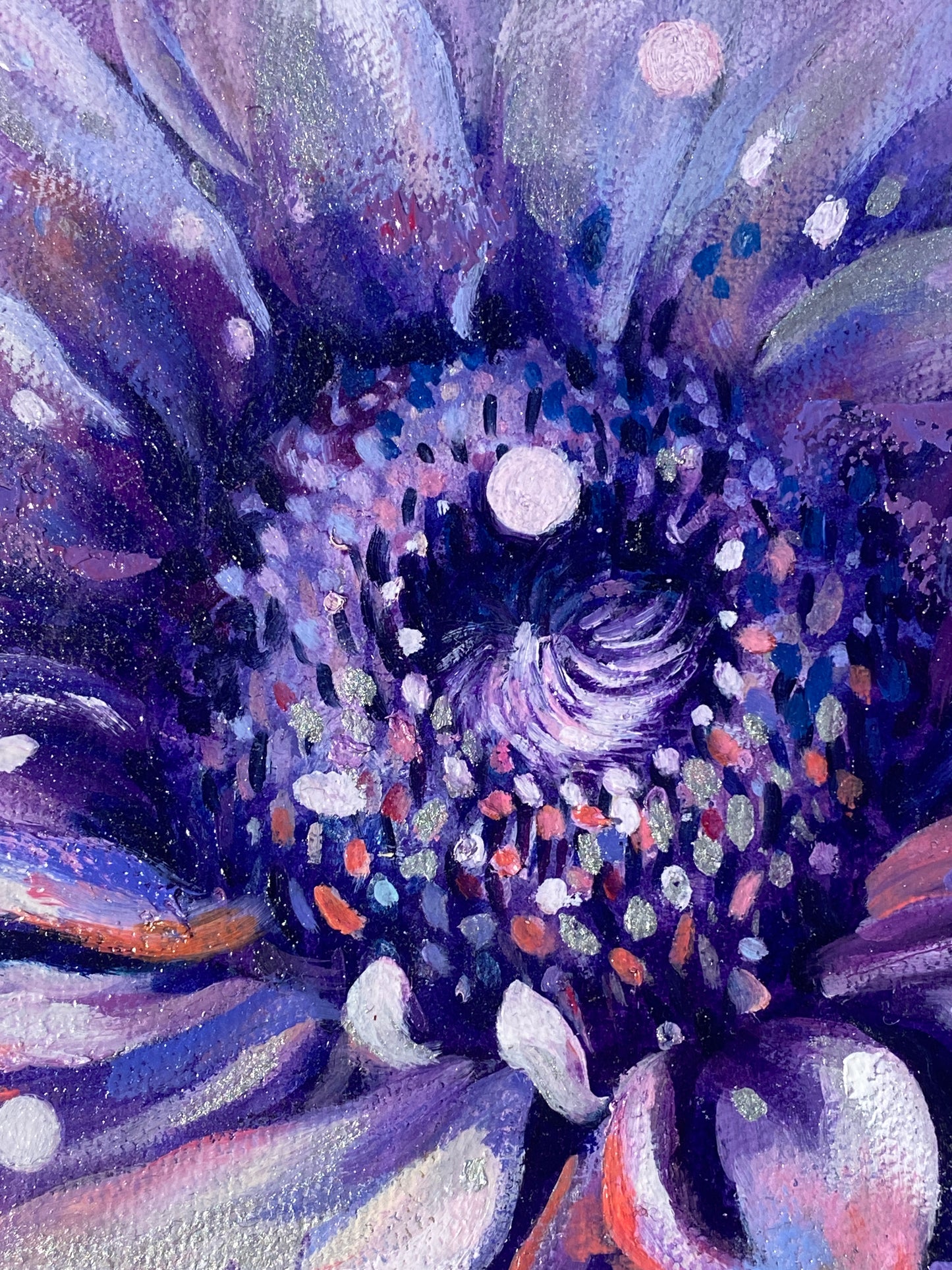 Violet Dreamscape Sunflower
