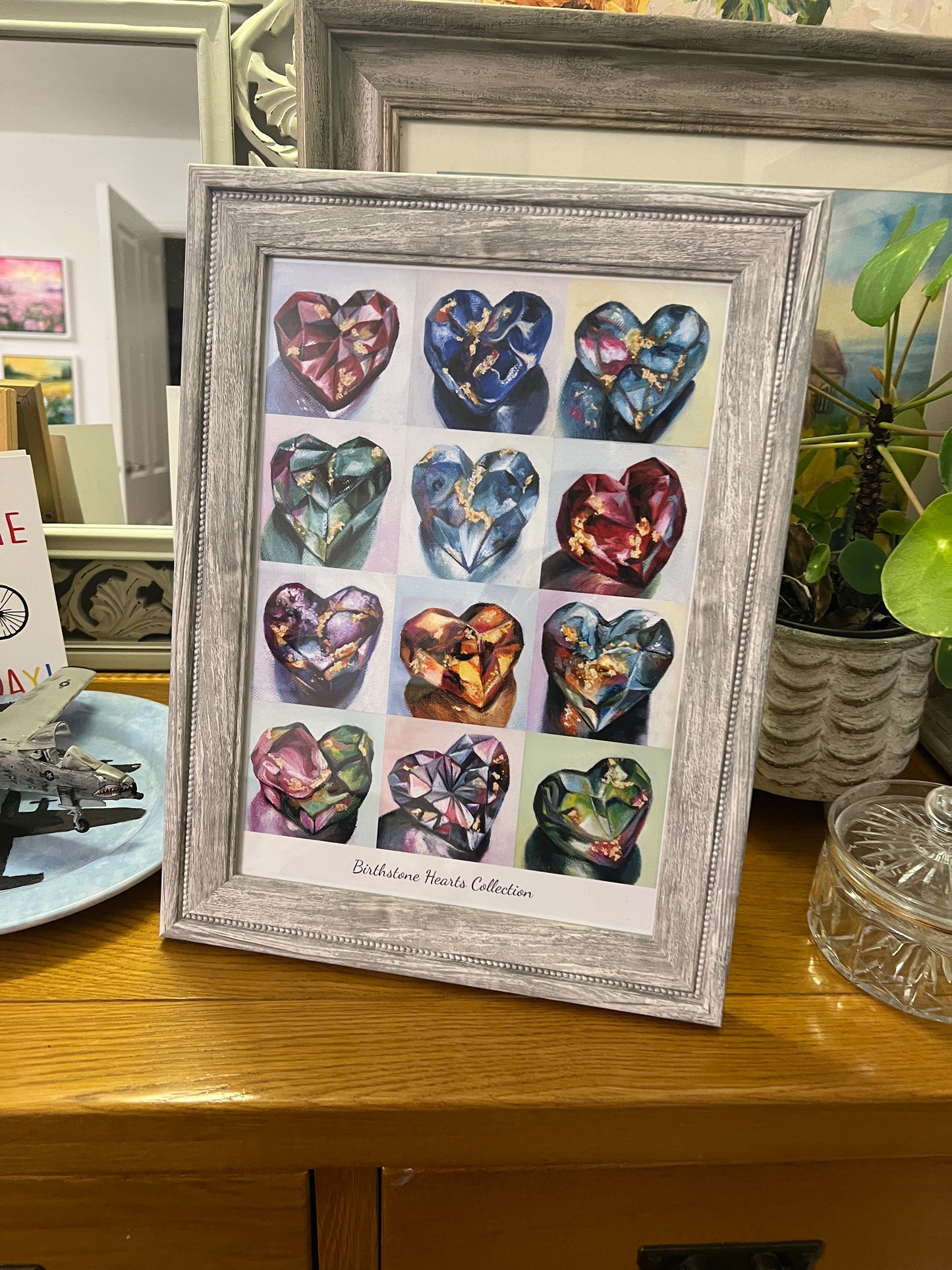 A4 Birthstone Collection Print