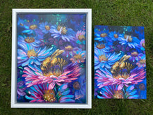 Load image into Gallery viewer, Fields of Plenty- Bee painting
