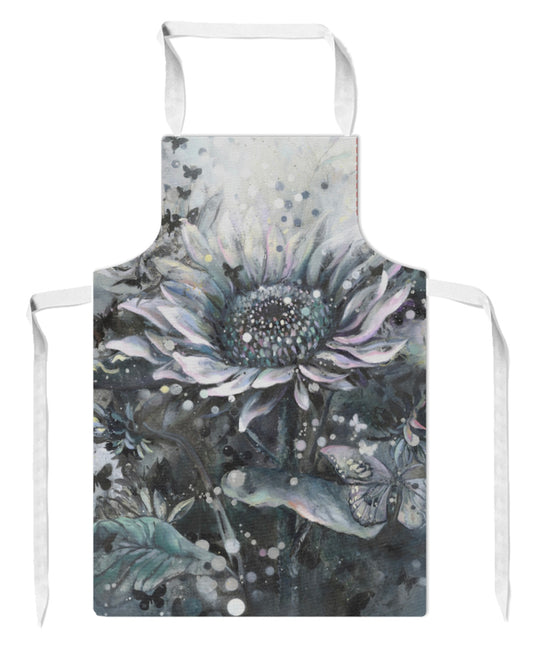 Midnight Pearl Sunflower- Apron