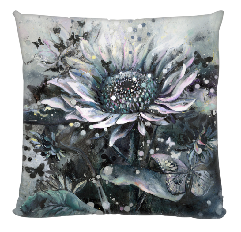 Feature Cushion- Midnight Pearl Design