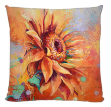 Load image into Gallery viewer, Feature Cushion- Sunset Design
