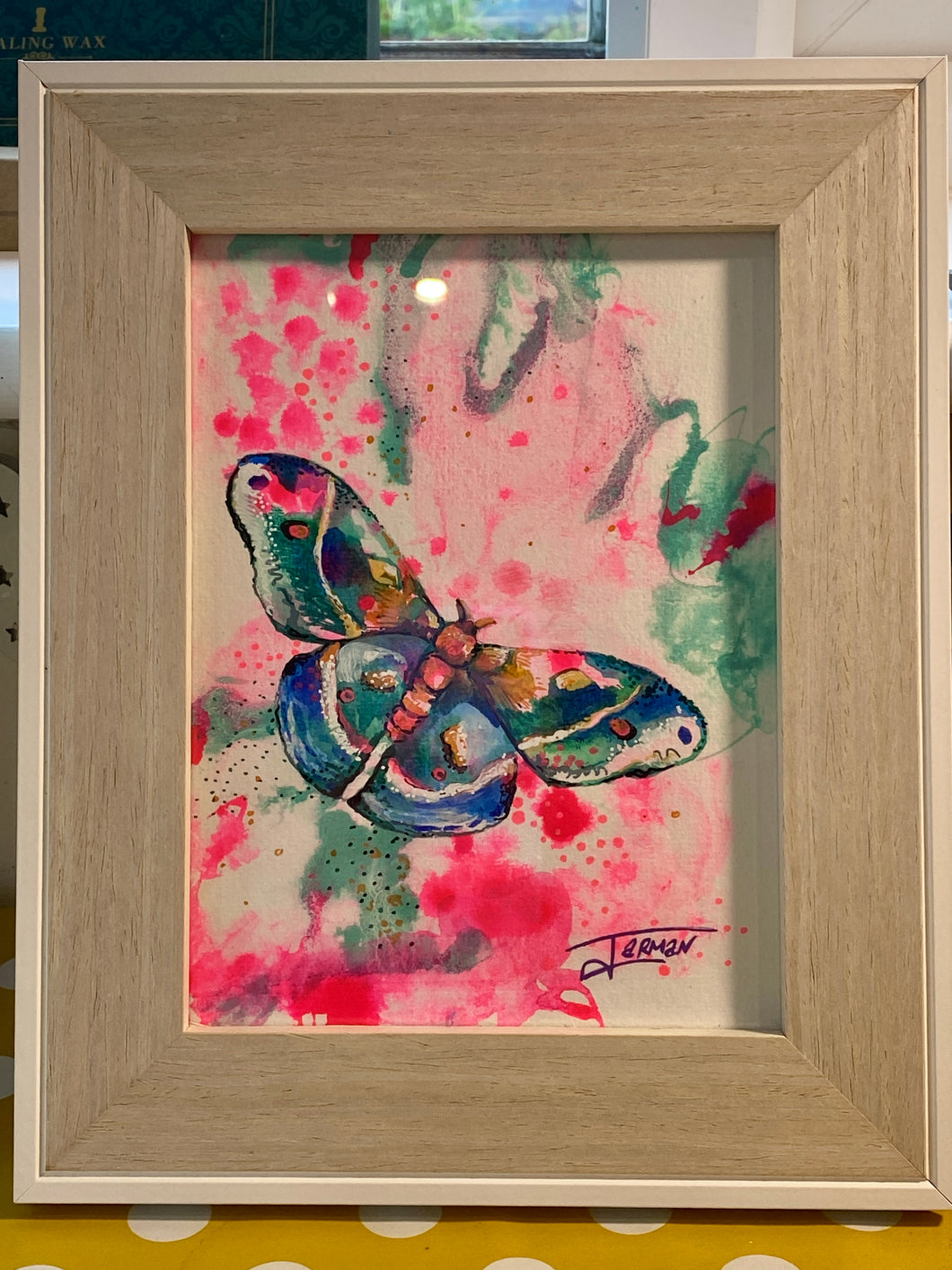 Butterfly Watercolour Painting A5