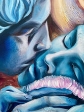 Load image into Gallery viewer, The Kiss ~ Original Oil Painting on Canvas
